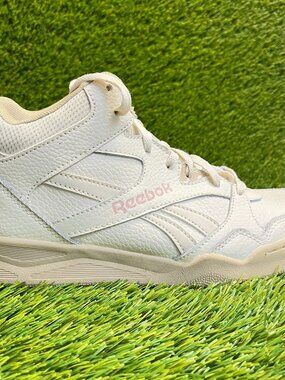 Reebok Royal BB4500 Hi 2 Womens Size 9 Ivory Athletic Basketball Shoes Sneakers